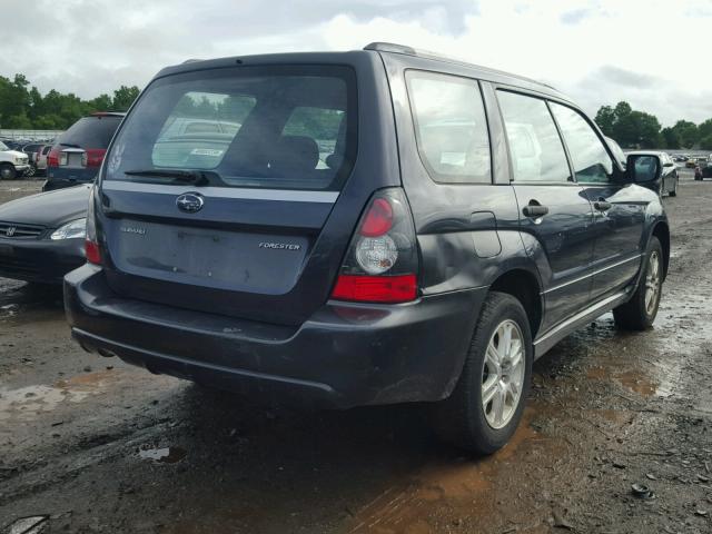 JF1SG66668H721011 - 2008 SUBARU FORESTER S 石墨色 照片 4