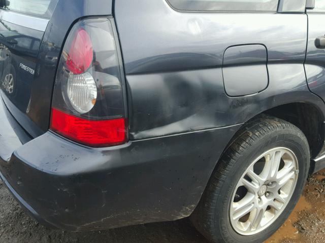 JF1SG66668H721011 - 2008 SUBARU FORESTER S 石墨色 照片 9