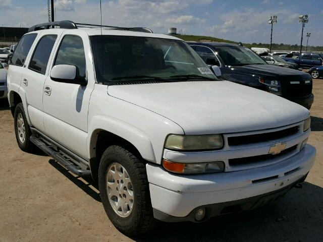 1GNEK13Z83R299681 - 2003 CHEVROLET TAHOE WHITE photo 1