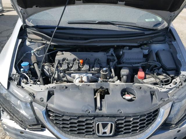 2HGFB2F96FH509005 - 2015 HONDA CIVIC EXL 银色 照片 7