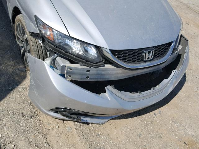 2HGFB2F96FH509005 - 2015 HONDA CIVIC EXL 银色 照片 9