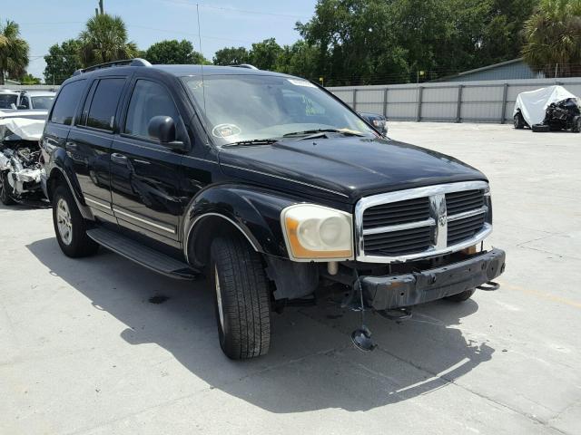 1D4HB58D84F124654 - 2004 DODGE DURANGO LI BLACK photo 1