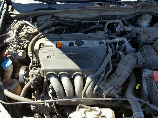 1HGCM56337A091836 - 2007 HONDA ACCORD SE GRAY photo 7