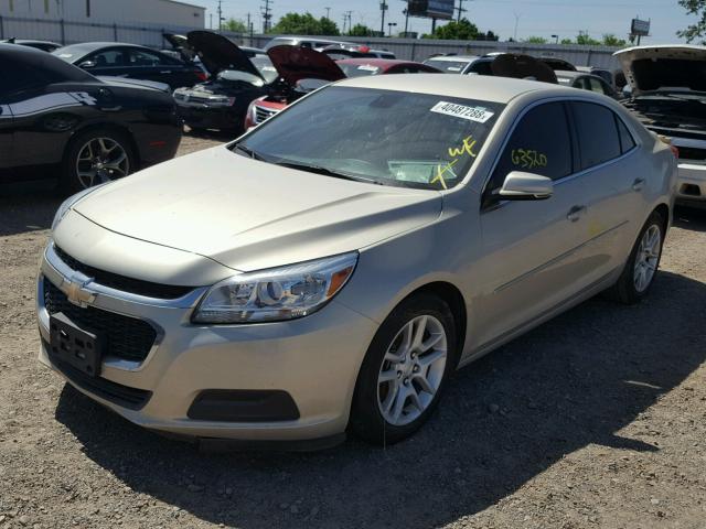 1G11C5SL8FF276666 - 2015 CHEVROLET MALIBU 1LT 金色 照片 2