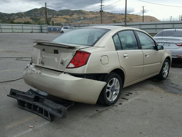 1G8AK52F44Z221447 - 2004 SATURN ION LEVEL GOLD photo 4