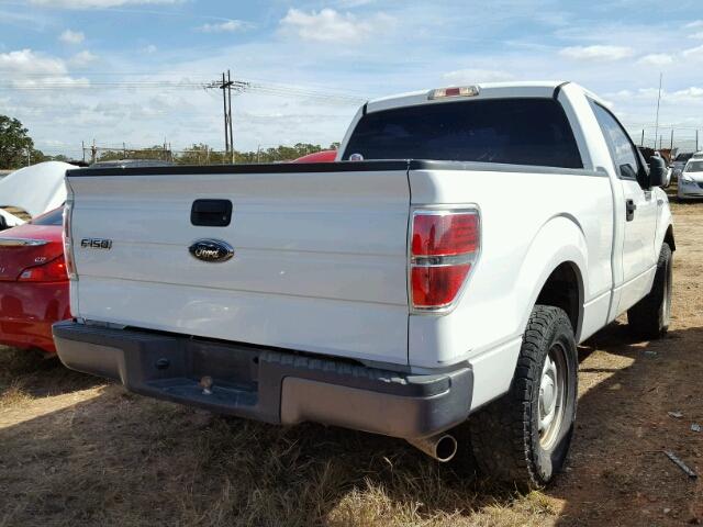 1FTMF1CW3AKE01795 - 2010 FORD F150 WHITE photo 4