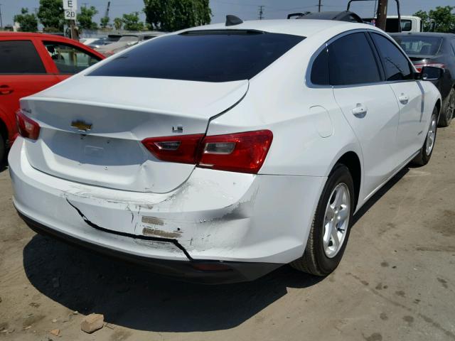 1G1ZB5ST8GF232190 - 2016 CHEVROLET MALIBU LS 白色 照片 4
