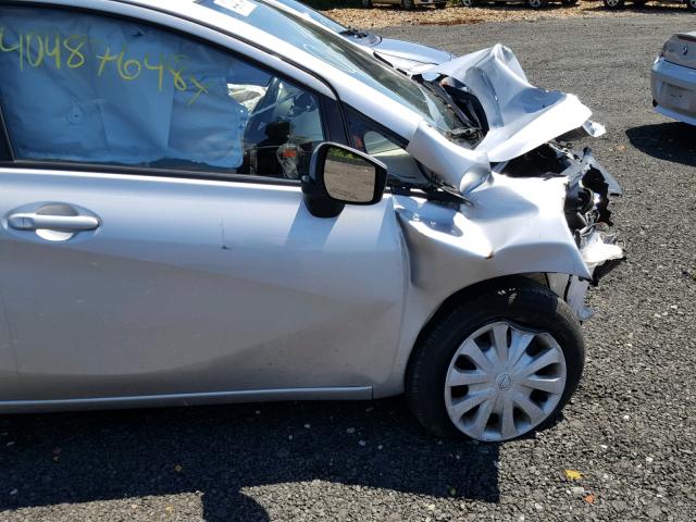 3N1CE2CP7GL362944 - 2016 NISSAN VERSA NOTE SILVER photo 9