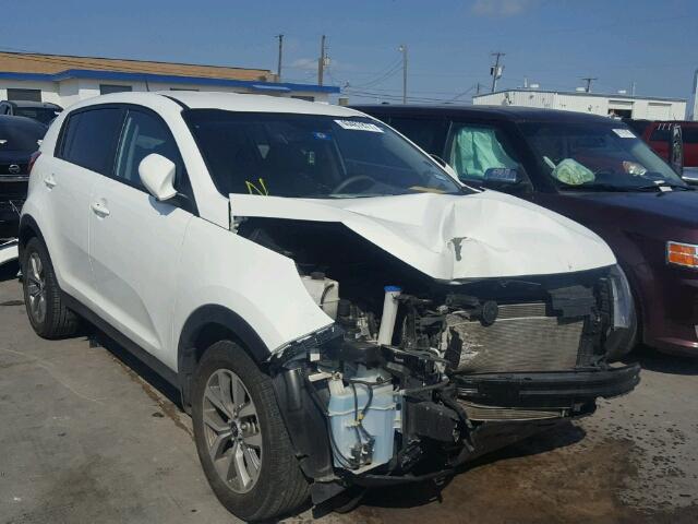 KNDPB3AC7G7807362 - 2016 KIA SPORTAGE L WHITE photo 1