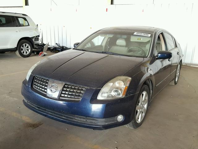 1N4BA41E06C859724 - 2006 NISSAN MAXIMA SE BLUE photo 2