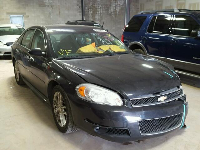 2G1WC5E35D1205463 - 2013 CHEVROLET IMPALA LTZ BLACK photo 1