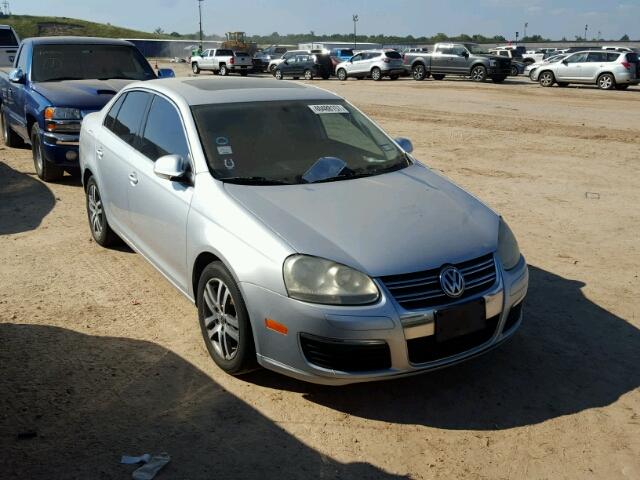 3VWSF81K46M656209 - 2006 VOLKSWAGEN JETTA 2.5 SILVER photo 1