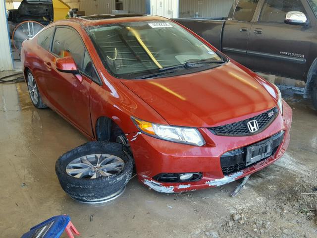 2HGFG4A50CH701629 - 2012 HONDA CIVIC SI RED photo 1