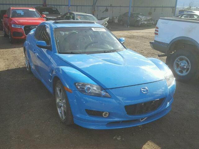 JM1FE173650151952 - 2005 MAZDA RX8 BLUE photo 1