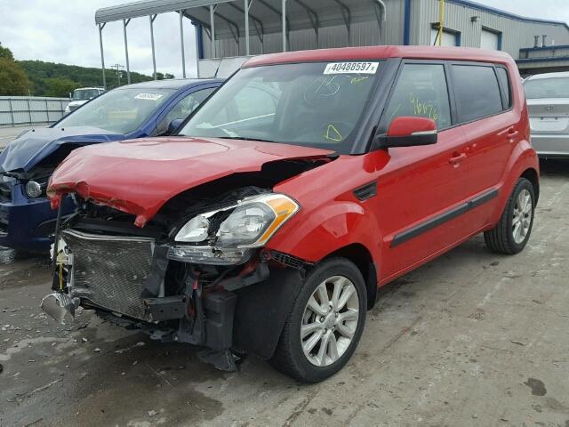 KNDJT2A63C7460114 - 2012 KIA SOUL + RED photo 2