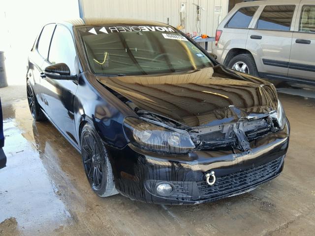 WVWAA7AJXBW009712 - 2011 VOLKSWAGEN GOLF BLACK photo 1