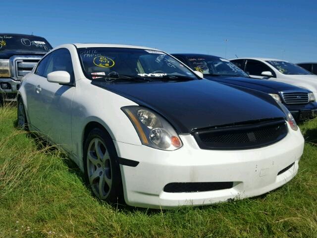 JNKCV54E35M424420 - 2005 INFINITI G35 WHITE photo 1