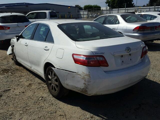 4T4BE46K58R020342 - 2008 TOYOTA CAMRY CE WHITE photo 3