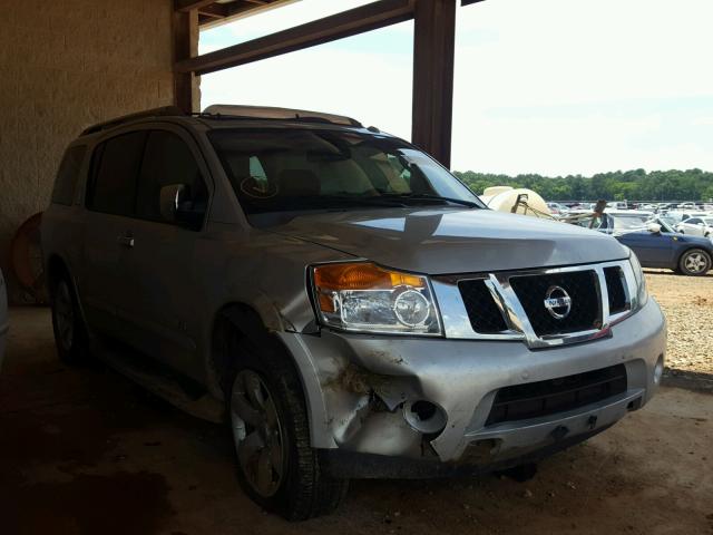 5N1BA08D58N608863 - 2008 NISSAN ARMADA SE SILVER photo 1