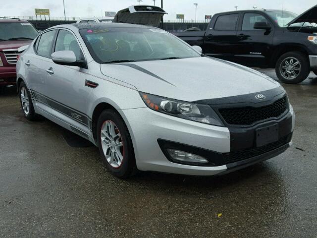 KNAGM4A73D5351254 - 2013 KIA OPTIMA SILVER photo 1