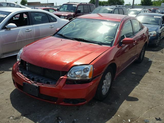 4A3AB36F89E006248 - 2009 MITSUBISHI GALANT ES RED photo 2