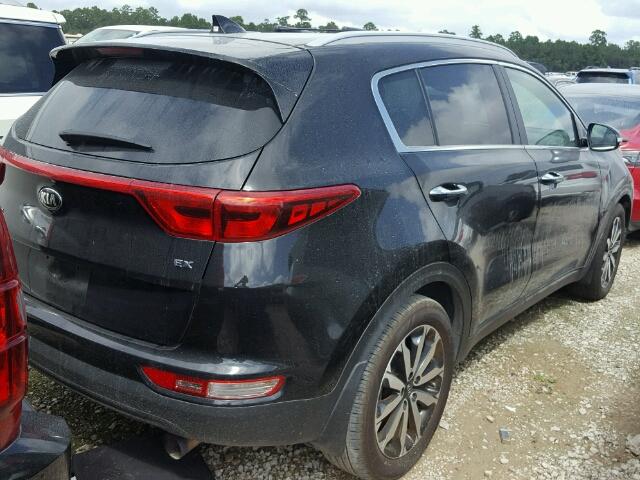 KNDPN3AC5H7187376 - 2017 KIA SPORTAGE E BLACK photo 4