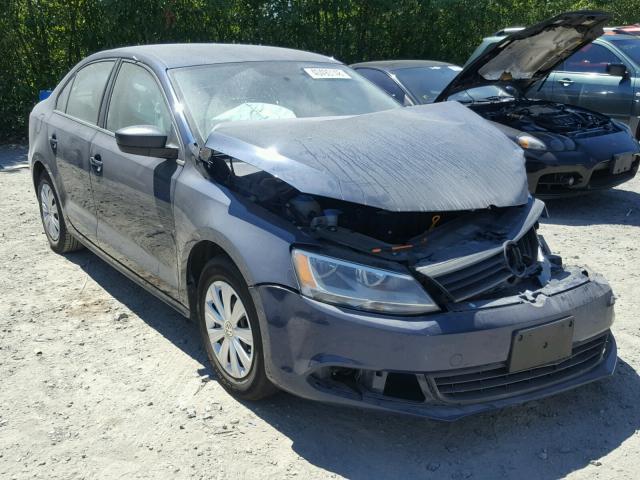 3VW1K7AJ2DM410880 - 2013 VOLKSWAGEN JETTA BASE 蓝色 照片 1