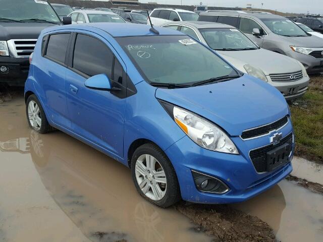 KL8CD6S91DC598371 - 2013 CHEVROLET SPARK BLUE photo 1