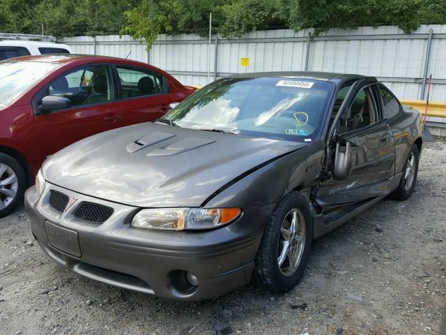 1G2WR12182F236542 - 2002 PONTIAC GRAND PRIX GRAY photo 2