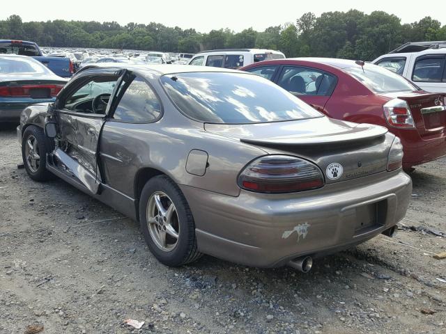1G2WR12182F236542 - 2002 PONTIAC GRAND PRIX GRAY photo 3