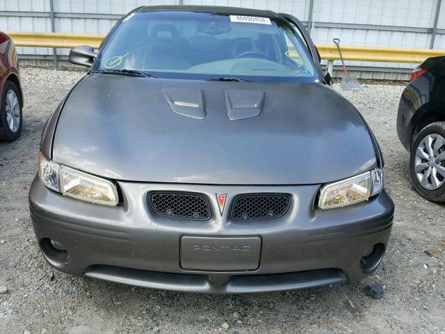 1G2WR12182F236542 - 2002 PONTIAC GRAND PRIX GRAY photo 7
