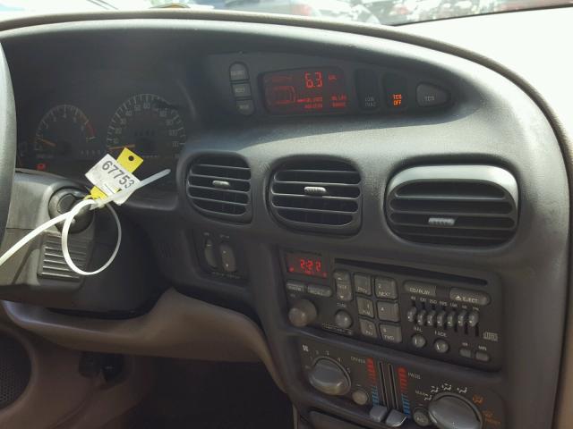 1G2WR12182F236542 - 2002 PONTIAC GRAND PRIX GRAY photo 9