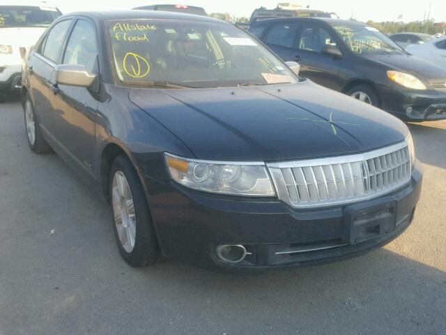 3LNHM26T48R620300 - 2008 LINCOLN MKZ BLACK photo 1