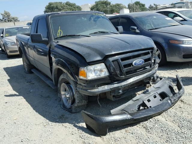 1FTKR1EE2APA08991 - 2010 FORD RANGER BLACK photo 1