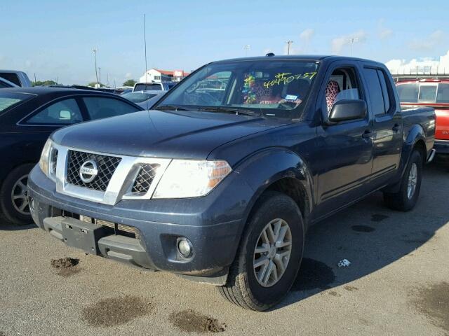 1N6AD0ER2GN772932 - 2016 NISSAN FRONTIER S BLUE photo 2