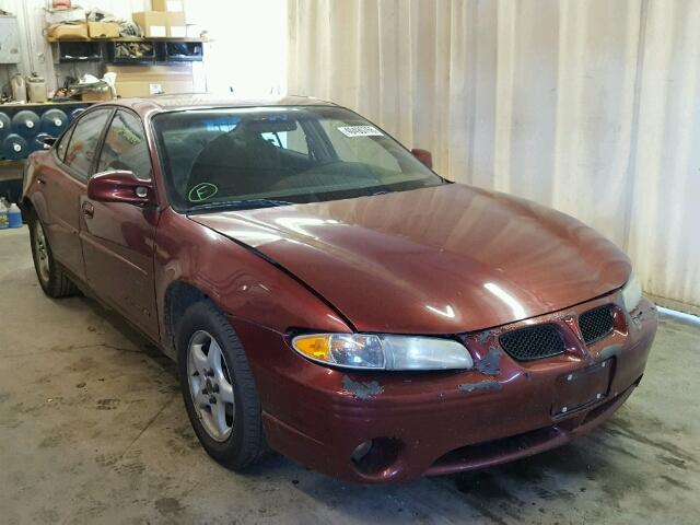 1G2WK52J82F263011 - 2002 PONTIAC GRAND PRIX MAROON photo 1