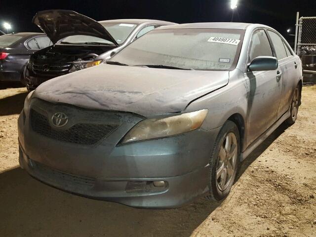 4T1BE46K98U774998 - 2008 TOYOTA CAMRY CE GREEN photo 2