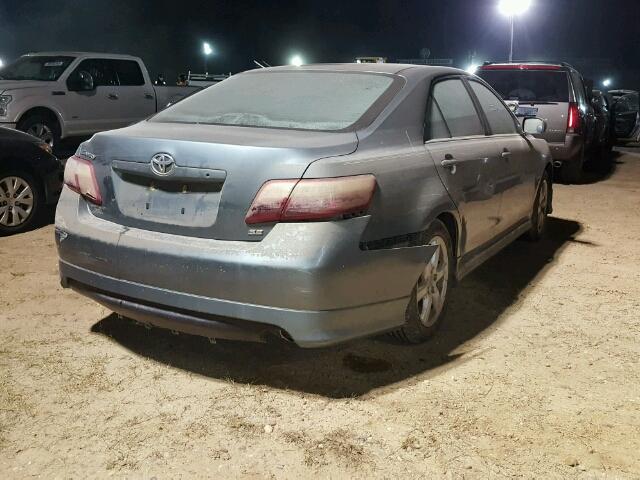 4T1BE46K98U774998 - 2008 TOYOTA CAMRY CE GREEN photo 4