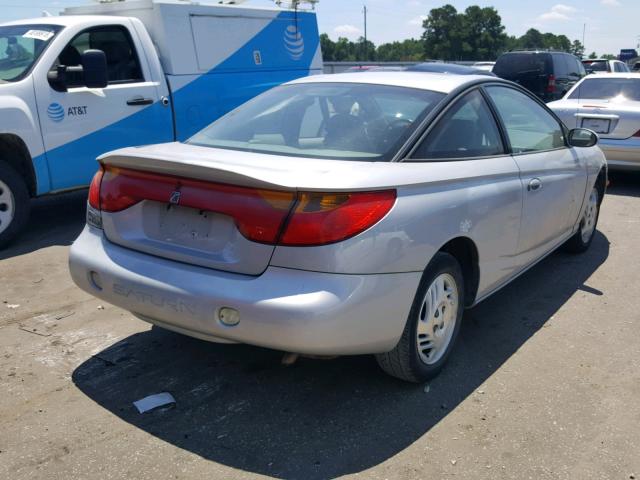 1G8ZY12731Z103078 - 2001 SATURN SC2 SILVER photo 4