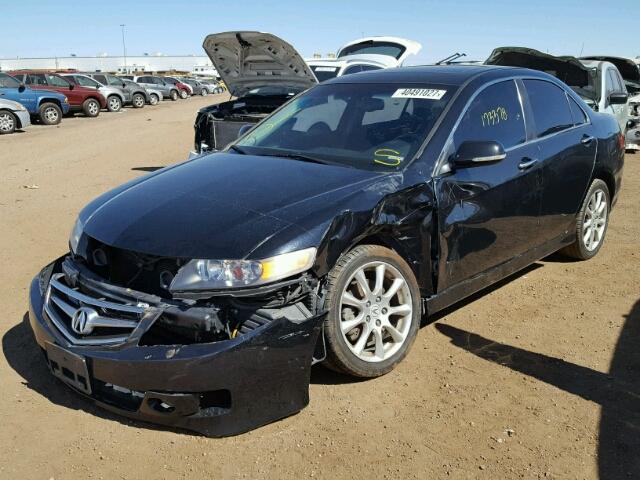 JH4CL96996C017996 - 2006 ACURA TSX BLACK photo 2