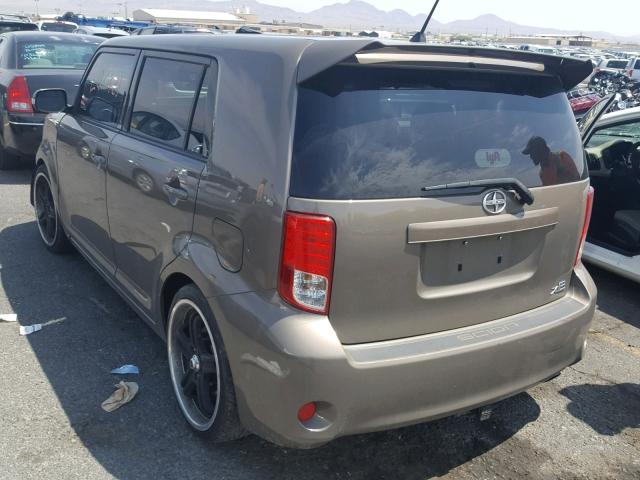 JTLZE4FE1CJ012499 - 2012 TOYOTA SCION XB Marrón foto 3