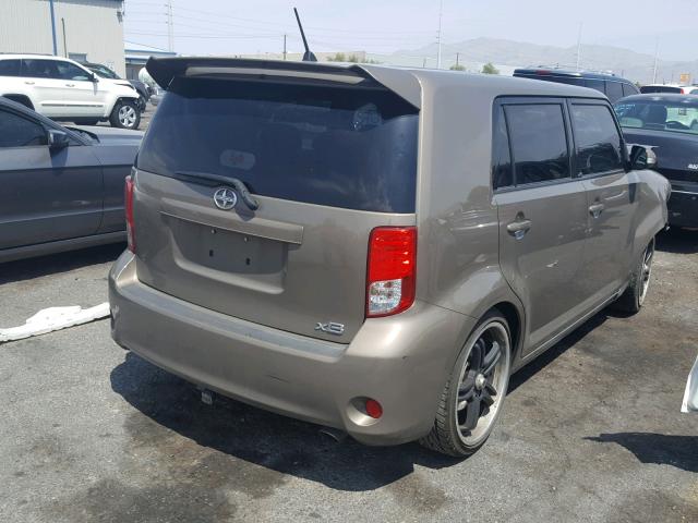 JTLZE4FE1CJ012499 - 2012 TOYOTA SCION XB Marrón foto 4