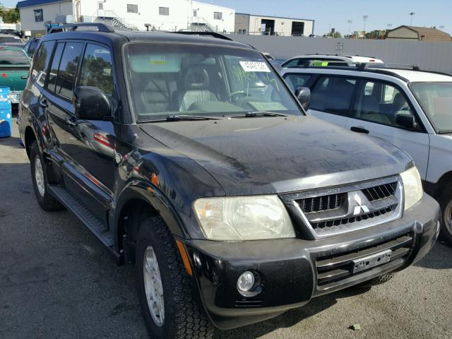 JA4NW61S23J046624 - 2003 MITSUBISHI MONTERO 20 BLACK photo 1