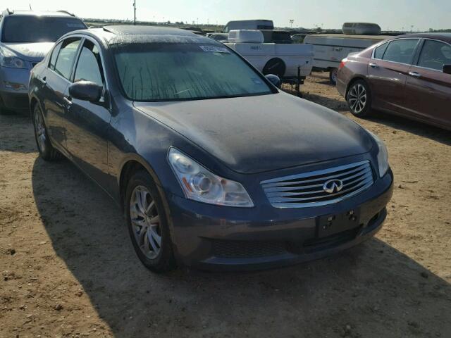 JNKBV61F17M811310 - 2007 INFINITI G35 GRAY photo 1