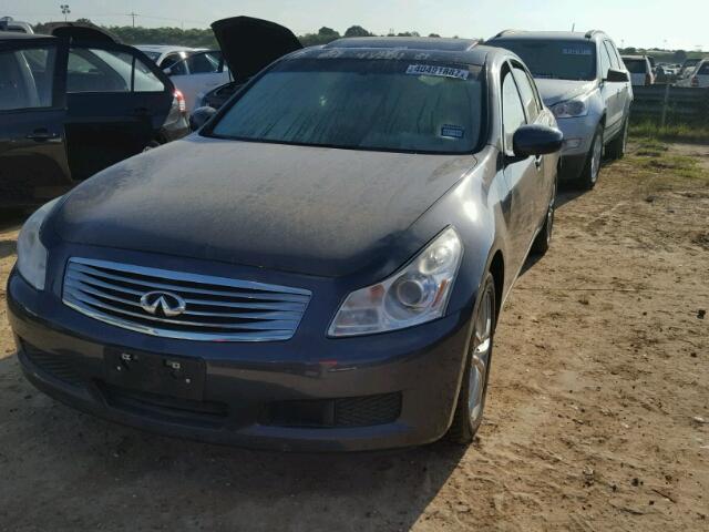 JNKBV61F17M811310 - 2007 INFINITI G35 GRAY photo 2