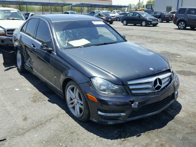 WDDGF8AB6DR256467 - 2013 MERCEDES-BENZ C 300 4MAT BLACK photo 1