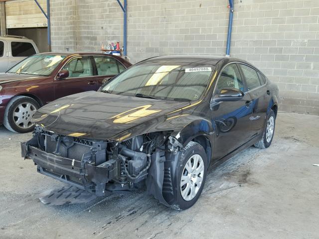 1YVHZ8BHXA5M12628 - 2010 MAZDA 6 I შავი ფოტო 2