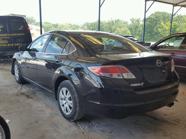 1YVHZ8BHXA5M12628 - 2010 MAZDA 6 I შავი ფოტო 3