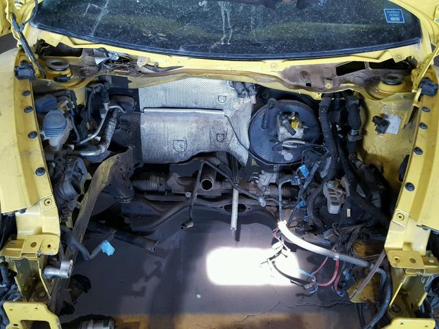 3VWCP21C32M442720 - 2002 VOLKSWAGEN NEW BEETLE ყვითელი ფოტო 7