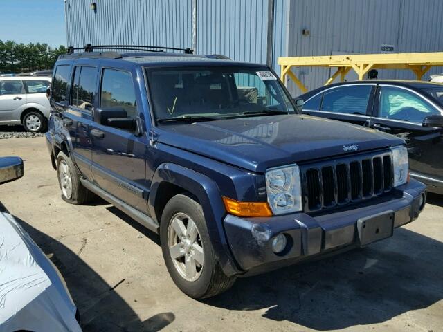 1J8HG48K36C179260 - 2006 JEEP COMMANDER BLUE photo 1